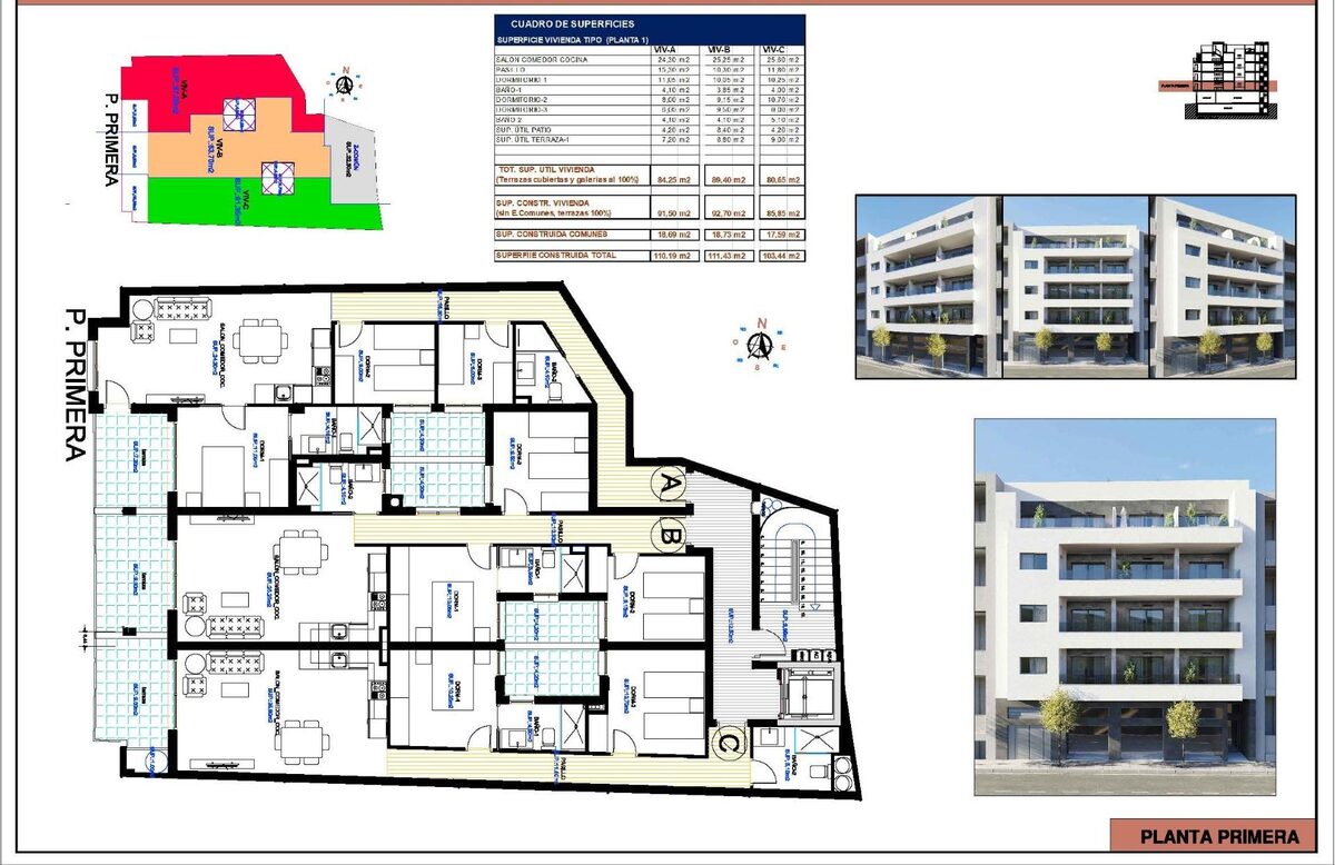 Apartament z 2 sypialniami, 85m² w Torrevieja, Hiszpania [ID: 0137-N9839]