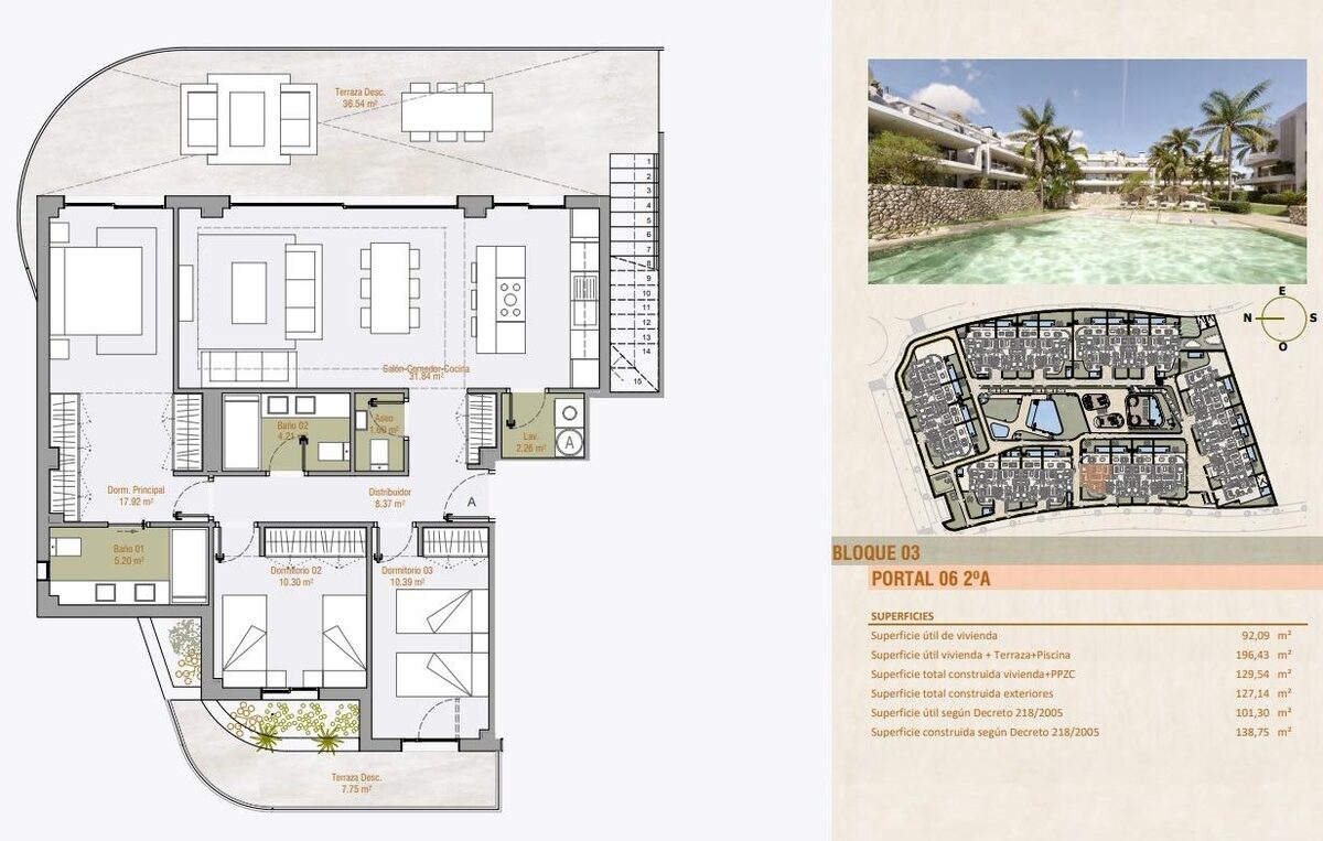 Пентхаус з 3 спальнями, 162м² в Естепона, Іспанія [ID: 0137-N9105]