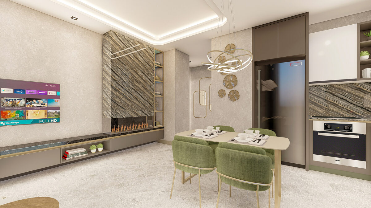 Квартира з 1 спальнею, 53м² в Аланія, Туреччина [ID: ТА04-001]