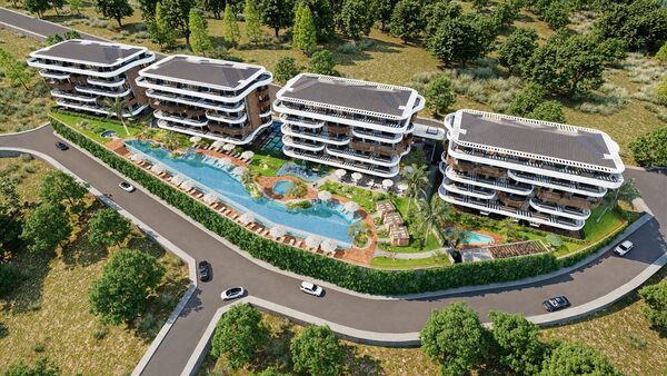 Квартира в Алания, Турция, 53м² - изображение 2