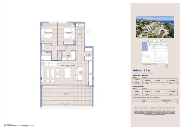Квартира в Міхас, Іспанія, 103м² - зображення 14