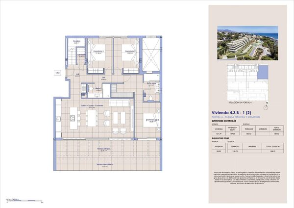 Пентхаус в Міхас, Іспанія, 121м² - зображення 14