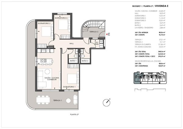 Пентхаус в Фуенхірола, Іспанія, 130м² - зображення 13
