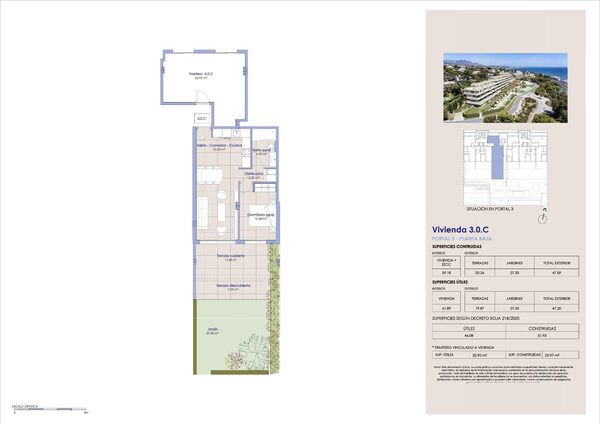 Квартира в Михас, Испания, 51м² - изображение 14