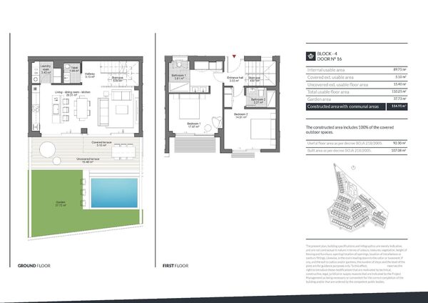 Таунхаус в Михас, Испания, 107м² - изображение 17