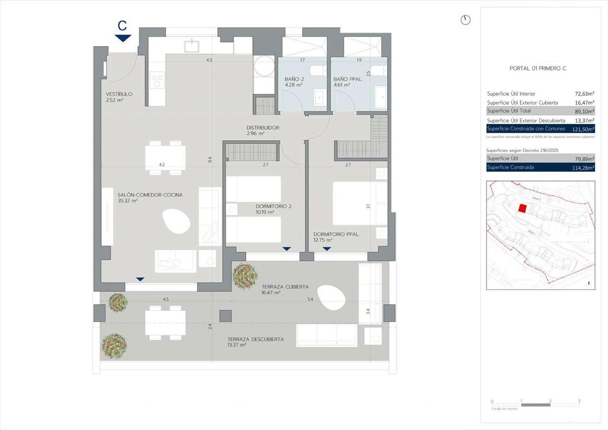 Квартира с 2 спальнями, 114м² в Эстепона, Испания [ID: 0137-SP0734]