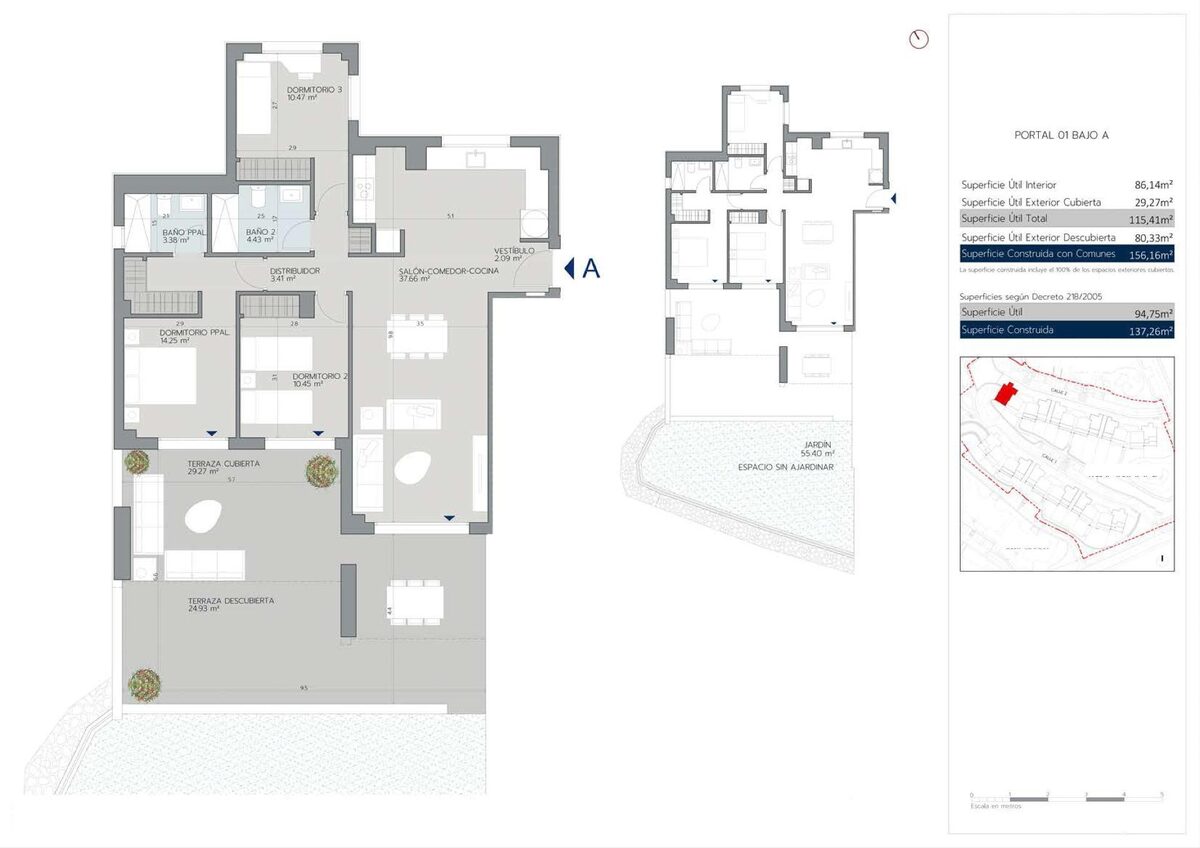 Квартира с 3 спальнями, 137м² в Эстепона, Испания [ID: 0137-SP0733]