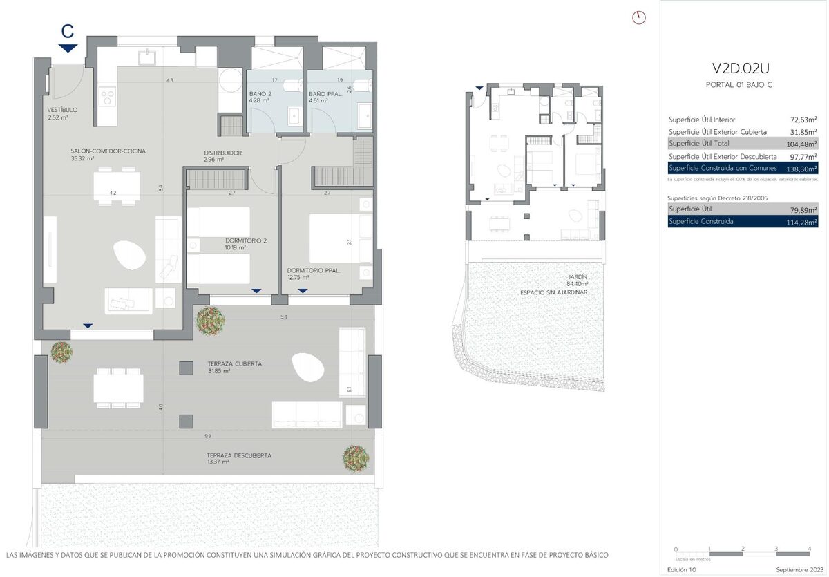 Квартира с 2 спальнями, 114м² в Эстепона, Испания [ID: 0137-SP0732]
