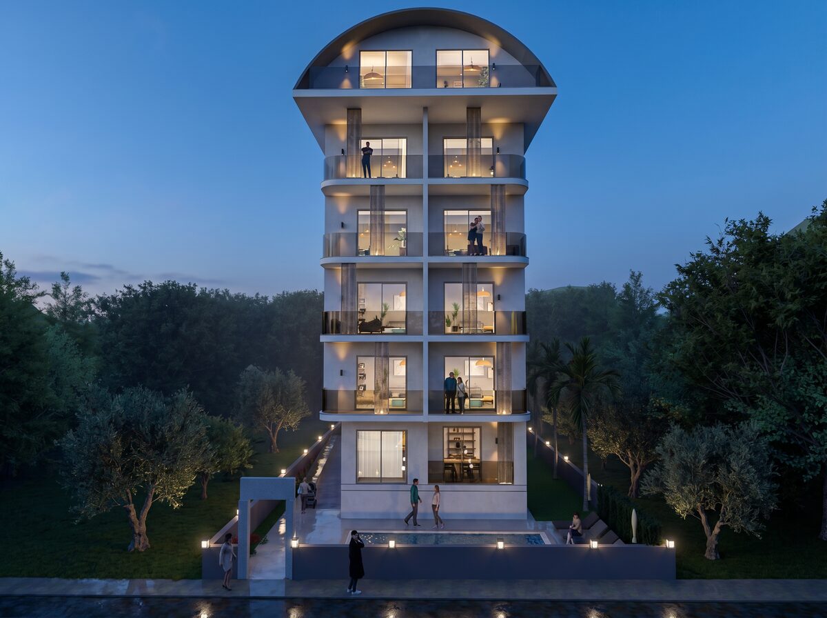 Квартира з 1 спальнею, 56м² в Аланія, Туреччина [ID: TA07-009]