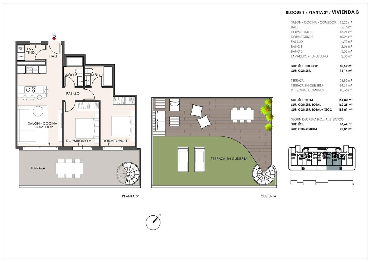 Пентхаус з 2 спальнями, 95м² в Фуенхірола, Іспанія [ID: 0137-SP1759]