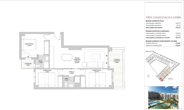 Квартира в Міхас, Іспанія, 93м² - зображення 32
