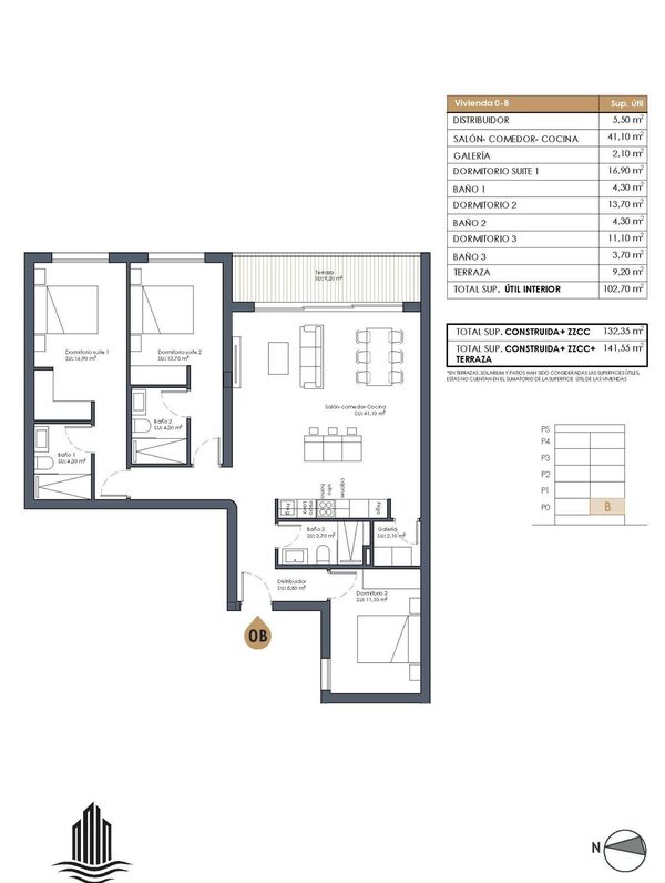 Apartment in Guardamar del Segura, Spain, 122m² - image 16