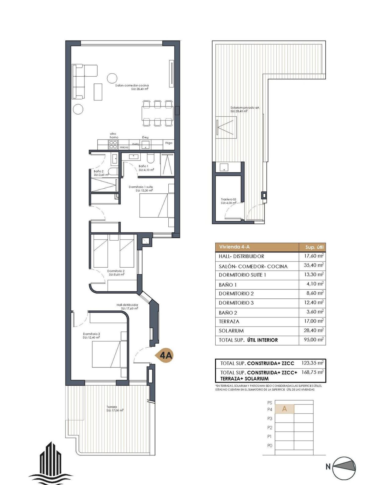 Пентхаус з 3 спальнями, 112м² в Гуардамар-дель-Сегура, Іспанія [ID: 0137-N9906]