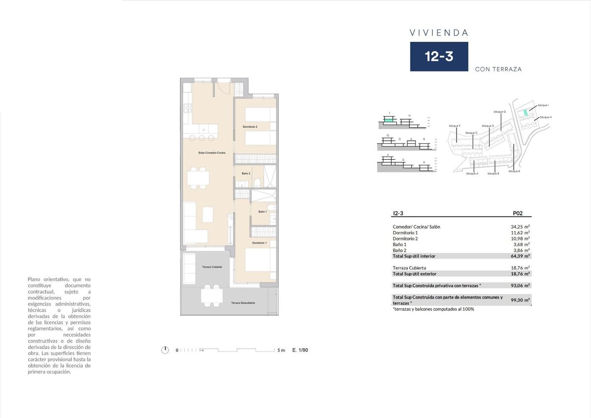 Apartment with 2 bedrooms, 74m² in Alfaz del Pi, Spain [ID: 0137-N9902]