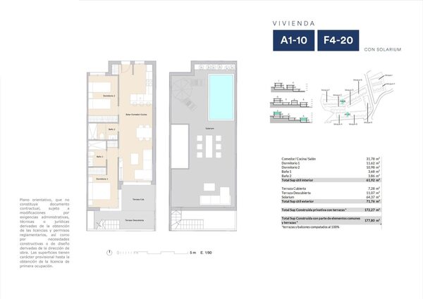 Пентхаус в Альфаз-дель-Пі, Іспанія, 71м² - зображення 19