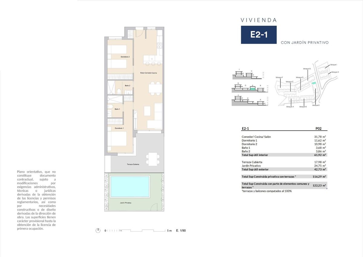 Apartment with 2 bedrooms, 73m² in Alfaz del Pi, Spain [ID: 0137-N9900]