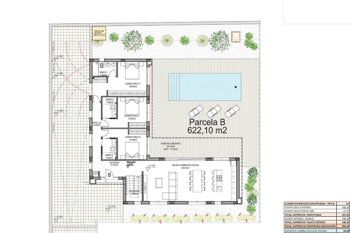 Вілла з 3 спальнями, 303м² в Полоп, Іспанія [ID: 0137-N9898]