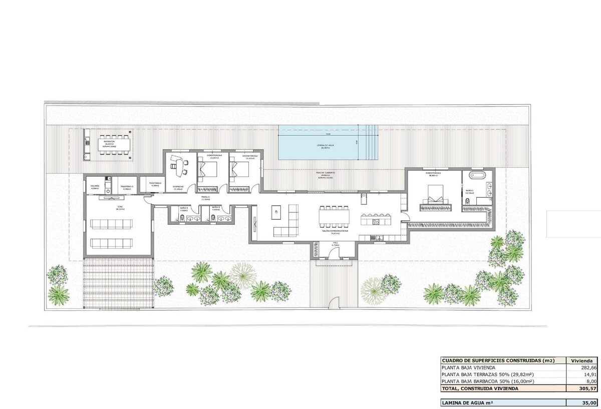 Вілла з 4 спальнями, 283м² в Полоп, Іспанія [ID: 0137-N9899]
