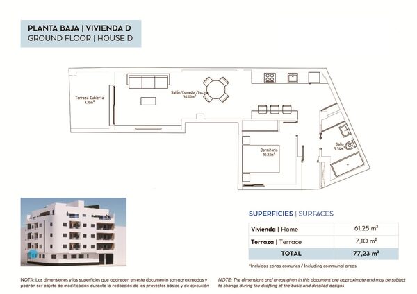 Apartment in Torrevieja, Spain, 61m² - image 22