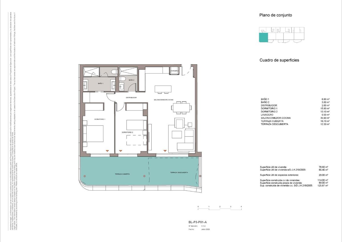 Квартира с 2 спальнями, 125м² в Михас, Испания [ID: 0137-SP1788]