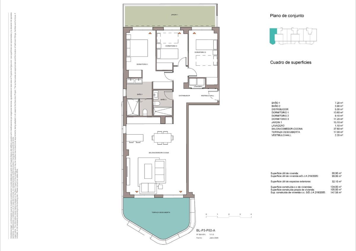 Квартира з 3 спальнями, 147м² в Міхас, Іспанія [ID: 0137-SP1789]