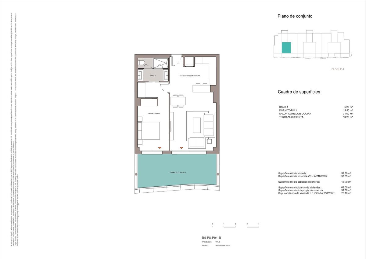 Квартира з 1 спальнею, 75м² в Міхас, Іспанія [ID: 0137-SP1781]