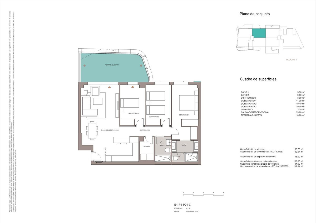 Квартира з 3 спальнями, 119м² в Міхас, Іспанія [ID: 0137-SP1783]