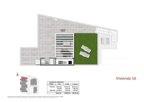 Bungalow w Pilar de la Horadada, Hiszpania, 92m² - obraz 6