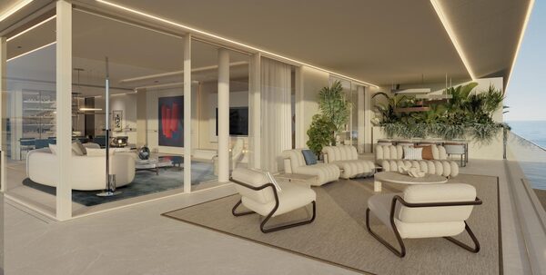 Penthouse w Estepona, Hiszpania, 191m² - obraz 6