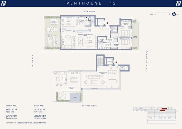 Penthouse w Estepona, Hiszpania, 191m² - obraz 24