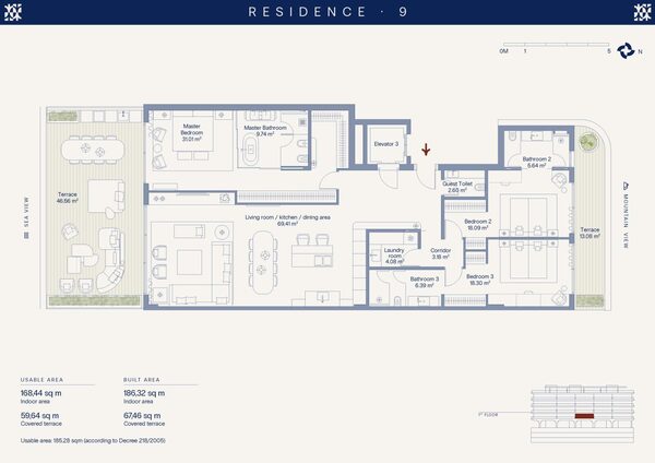 Apartament w Estepona, Hiszpania, 186m² - obraz 24
