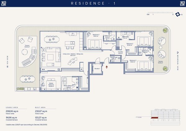 Apartament w Estepona, Hiszpania, 230m² - obraz 24