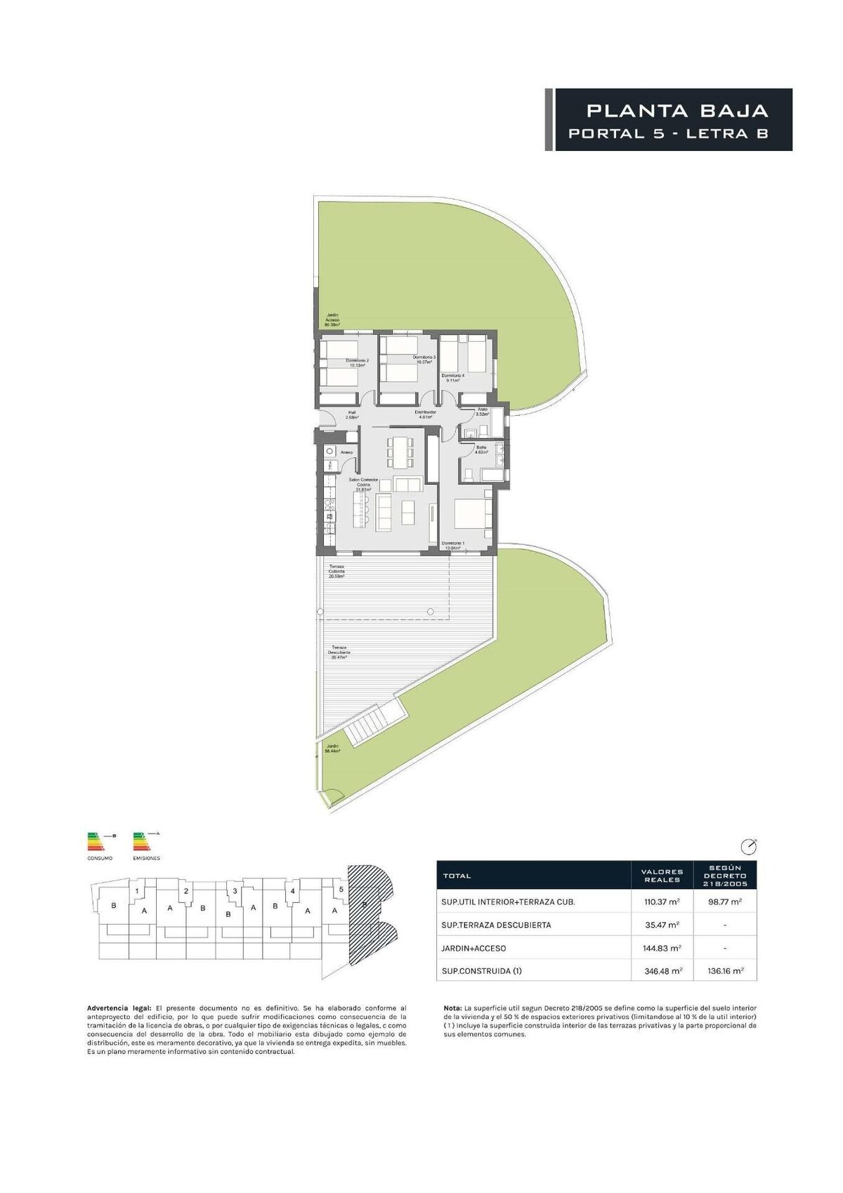Квартира с 4 спальнями, 136м² в Торремолинос, Испания [ID: 0137-N9914]