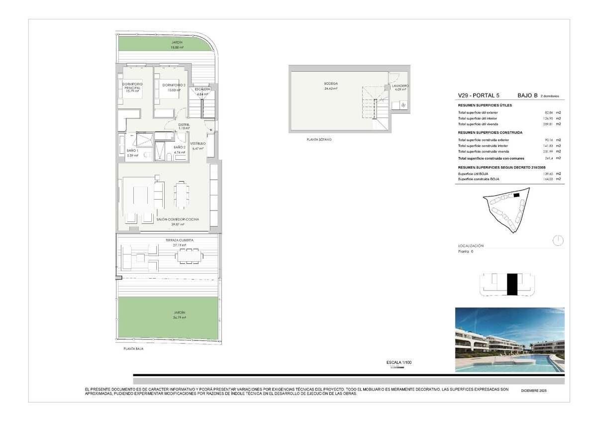 Квартира с 2 спальнями, 164м² в Эстепона, Испания [ID: 0137-SP1802]