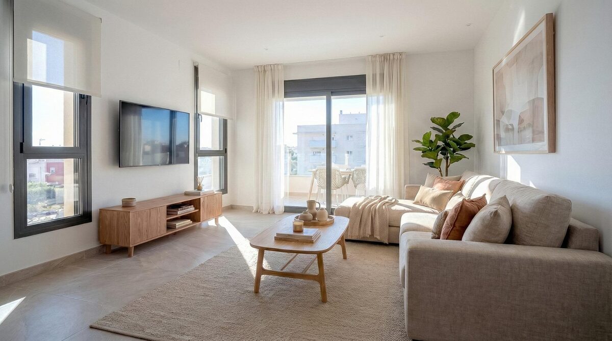 Квартира з 2 спальнями, 90м² в Беніхофар, Іспанія [ID: 0137-N9939]