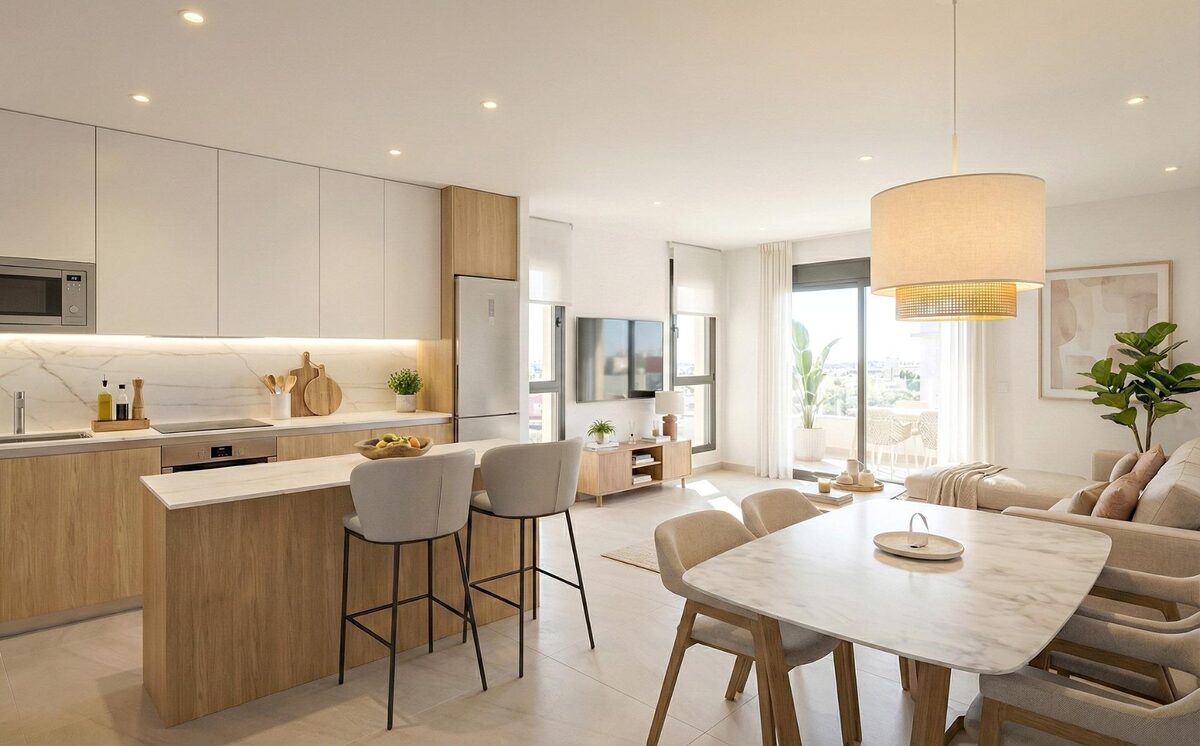 Квартира з 2 спальнями, 90м² в Беніхофар, Іспанія [ID: 0137-N9939]