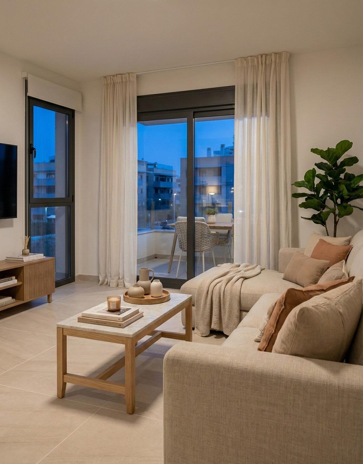 Квартира с 2 спальнями, 90м² в Бенихофар, Испания [ID: 0137-N9938]