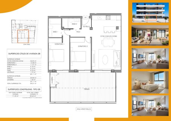 Квартира в Беніхофар, Іспанія, 90м² - зображення 13