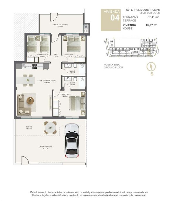 Бунгало в Пілар-де-ла-Орадада, Іспанія, 83м² - зображення 21