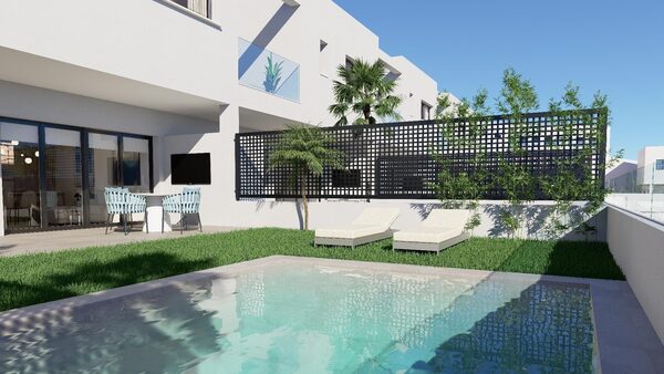 Dom szeregowy w mojacar, Hiszpania, 168m² - obraz 3