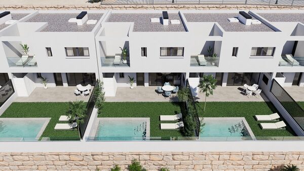 Dom szeregowy w mojacar, Hiszpania, 168m² - obraz 6
