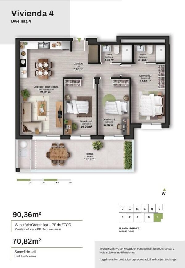 Пентхаус в Мохакар, Іспанія, 90м² - зображення 11