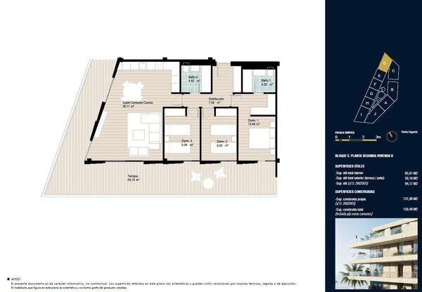 Квартира в Манільва, Іспанія, 131м² - зображення 11