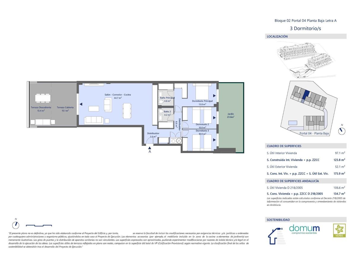 Квартира з 3 спальнями, 134м² в Міхас, Іспанія [ID: 0137-SP1830]