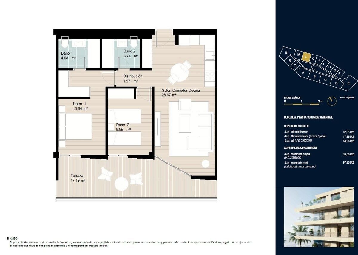 Квартира з 2 спальнями, 93м² в Манільва, Іспанія [ID: 0137-SP1823]