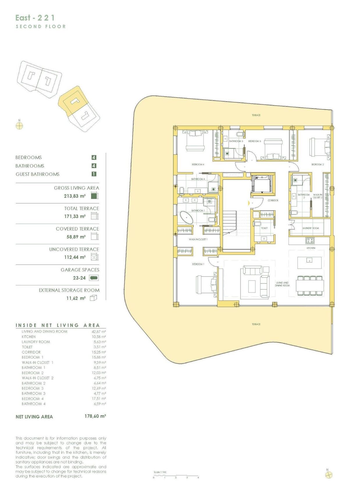 Квартира з 4 спальнями, 213м² в Естепона, Іспанія [ID: 0137-SP1809]