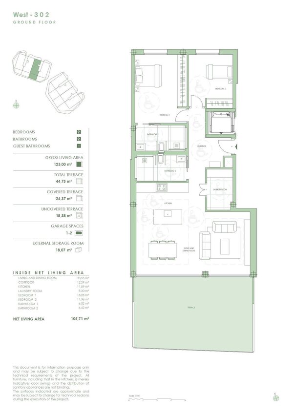 Квартира в Естепона, Іспанія, 123м² - зображення 25