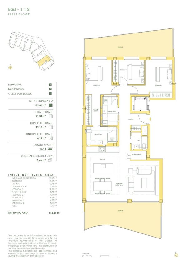Квартира в Естепона, Іспанія, 135м² - зображення 25