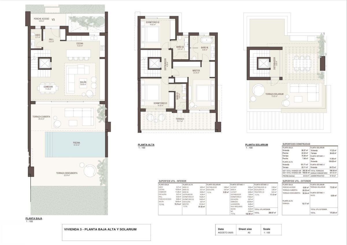 Таунхаус з 5 спальнями, 354м² в Бенаавіс, Іспанія [ID: 0137-SP1850]