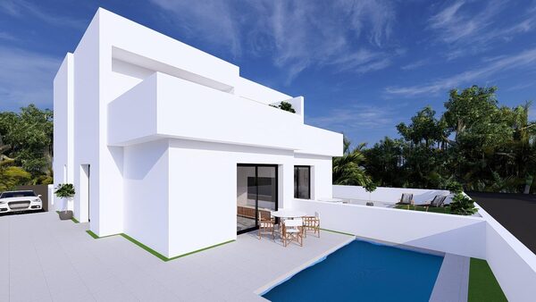 Willa w Daya Nueva, Hiszpania, 130m² - obraz 12